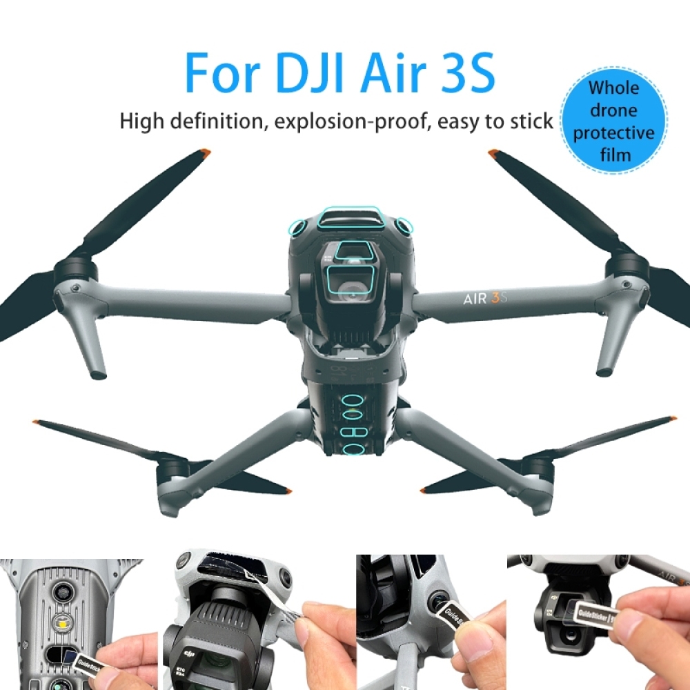 Drone Camera Lens - ​Lens Sensor Protective Film for DJI