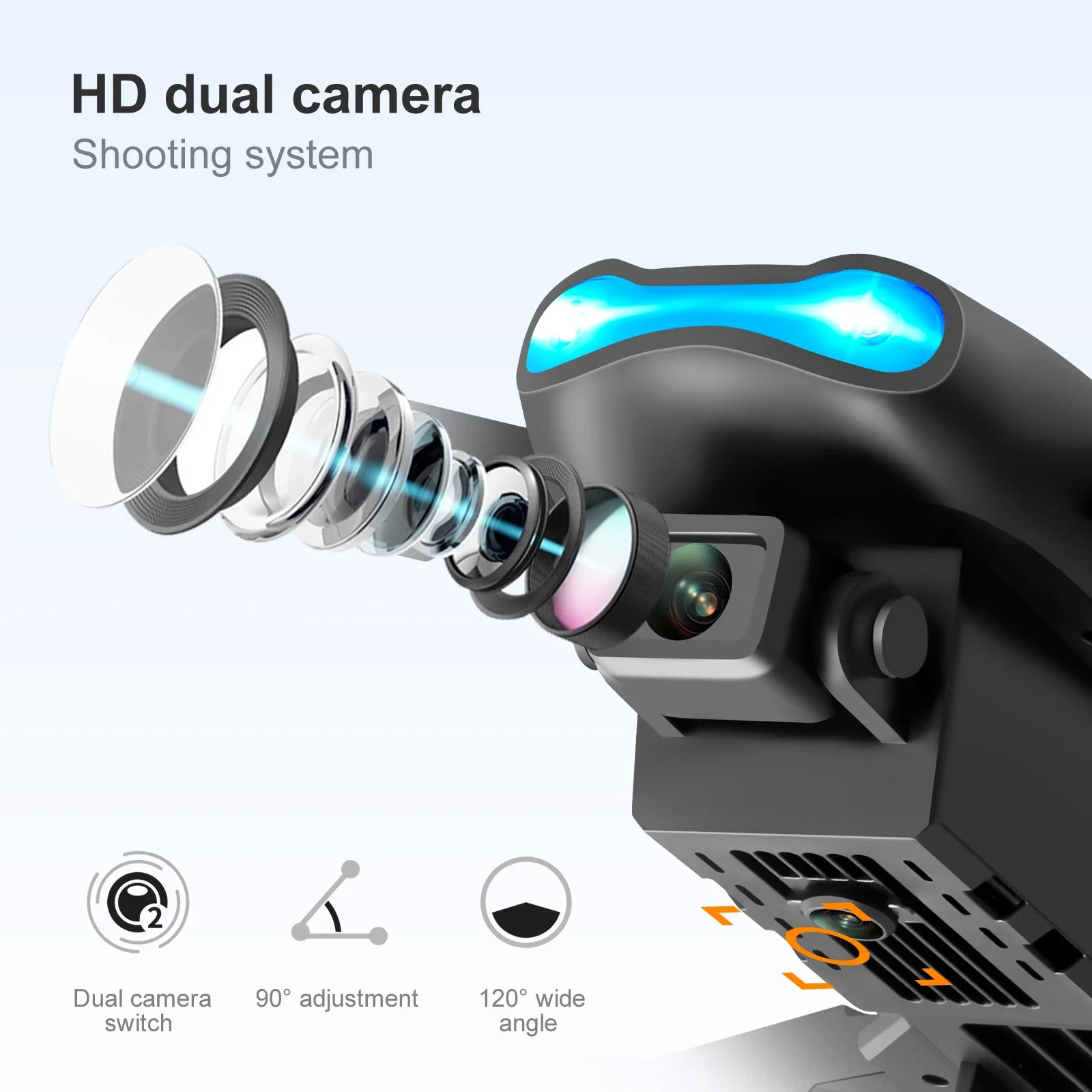 K3 E99PRO Drone with Dual HD C - огляд і ціна Drone Camera 4K