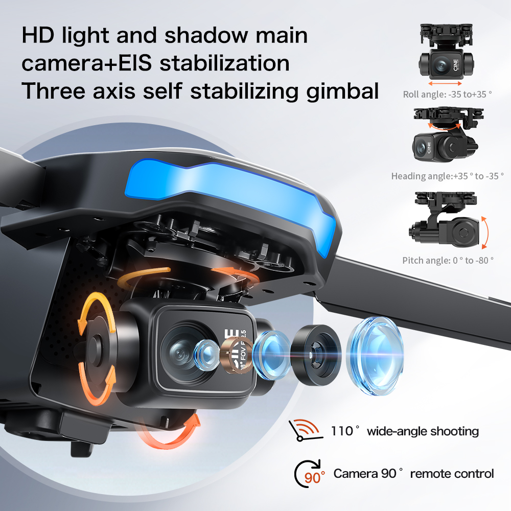 S-X1 MAX GPS Drone with 3-Axis - огляд і ціна Drone Camera 4K