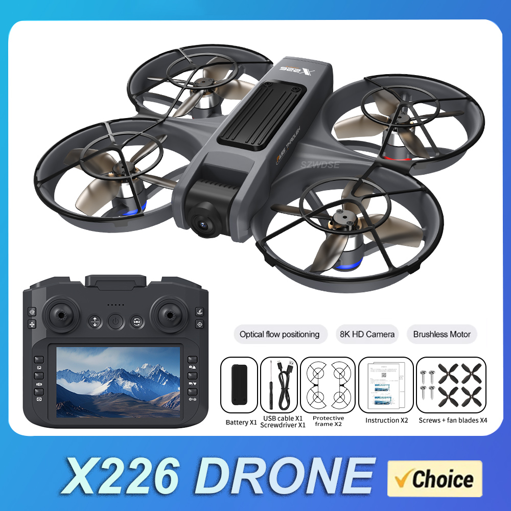 NEW X226 RC Drone 2.4G 5G WIFI - огляд і ціна Drone Camera Hd