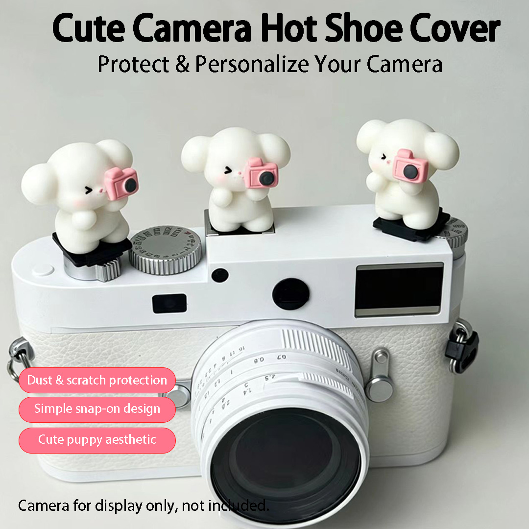 Cute 3D Puppy Camera Hot Shoe  - огляд і ціна Canon Camera Eos R50